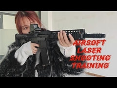 Airsoft Rifle Laser Cartridge Gas Vibration Muzzle Laser Droog Vuurtraining Laser Shooting Simulatie