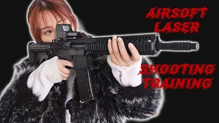 Airsoft Rifle Trillingen Snuit Laser Cartridge Voor Terugslag Droog Vuur Training Laser Schieten Simulatie