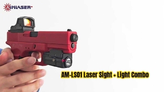 AM-LS01 Pistoollaserzicht + lichtcombinatie
