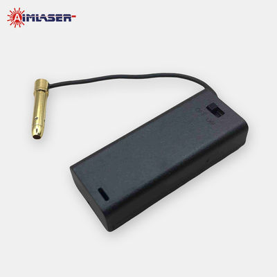 22 LR Laser Bore Sighter Gold Plated Laser Alignment Tool High Accuracy Calibrator With External Battery Box