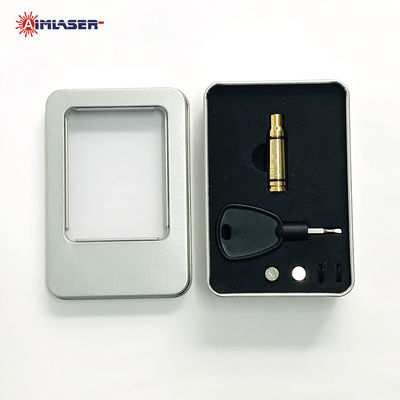7.62x39mm Laser Bore Sighter Gold Plated AK47 Rifle Iron Sight Scope Optics Zeroing Alignment Tool Calibrator