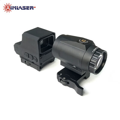 Real Holographic Diffraction Sight and 3X Magnifier Tactical Optics
