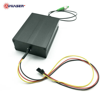 660 nm 50 mW 4 µm Single-Mode Fiber-Gekoppelde Laser Diode Module met TTL Modulatie Driver