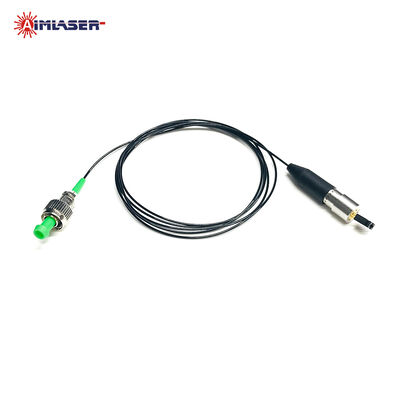 520nm 50mW Groene Coaxiale Single-Mode Fiber-Pigtailed Laser Diode Module met 3.5µm Fiber Core